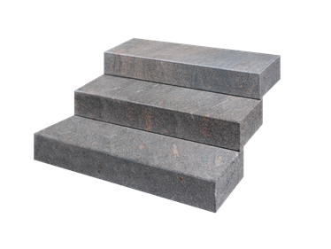 Blockstufen Gneis Modena freigestellt