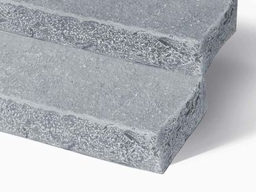 Blockstufen Kalkstein Java Blue zugeschnitten