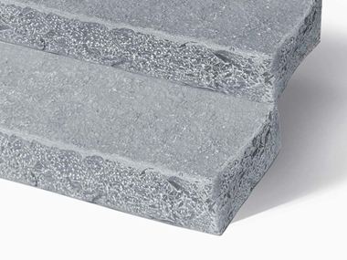 Blockstufen Kalkstein Java Blue zugeschnitten