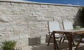 Mauersteine Travertin Medium