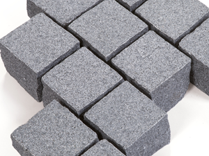 Pflastersteine Granit Mundo 10x10x8cm Detail