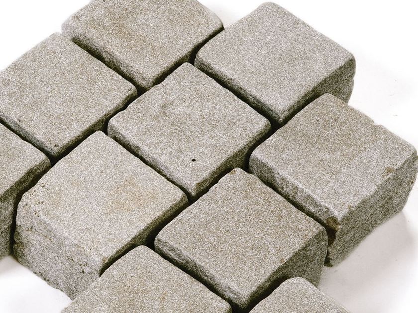 Pflastersteine Kalkstein Camino Grey Detail