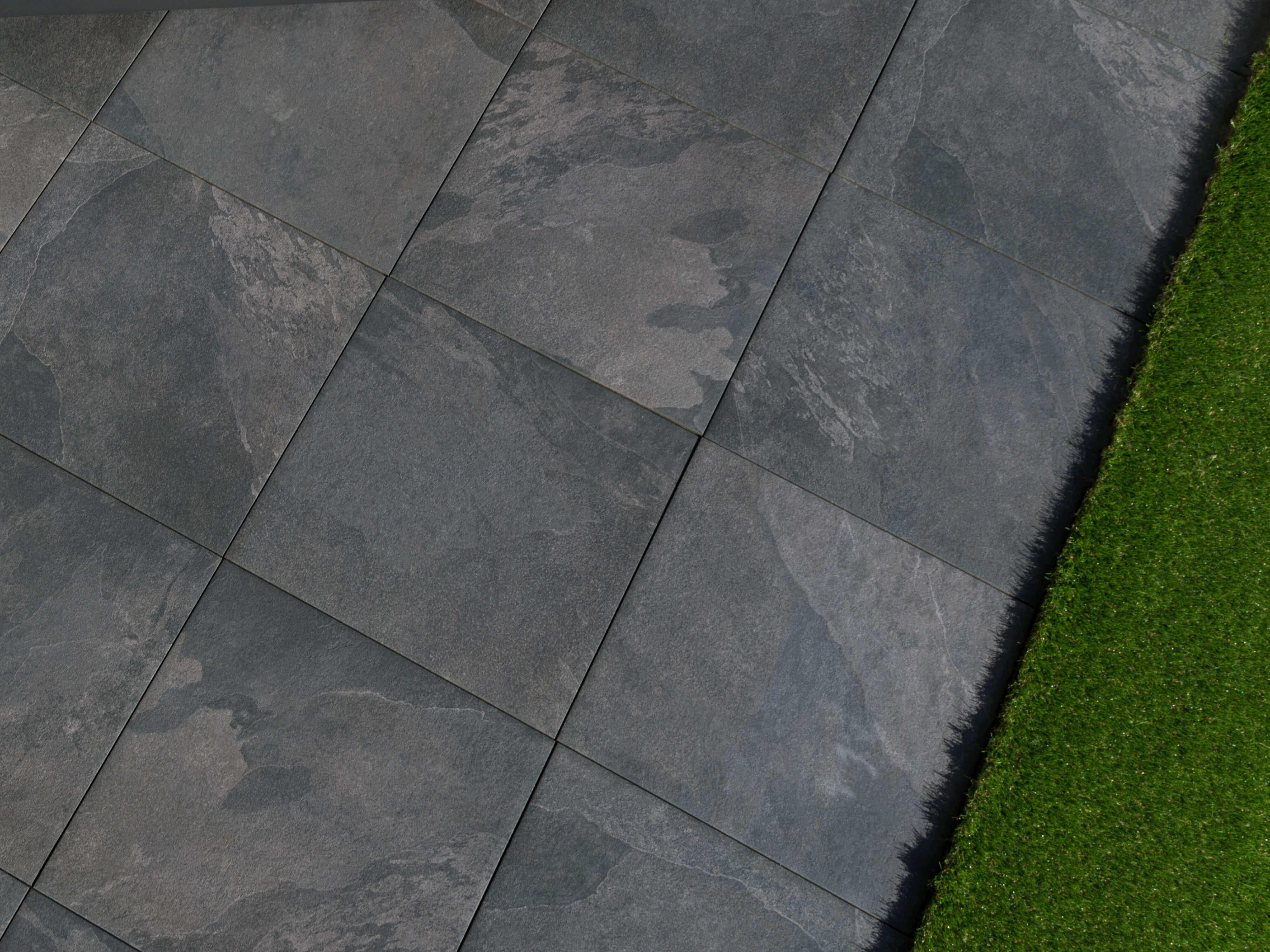 Terrassenplatten,Basalt,G684,schwarz,Platten,Naturstein,40x40x3cm,1 Stück=1,12m² 