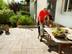 Kundenfoto: Travertin Medium SELECT Terrasse Paar am Tisch