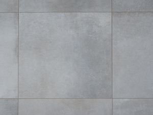 Blick von oben auf die Betonoptik-Fliesen Pure Clay