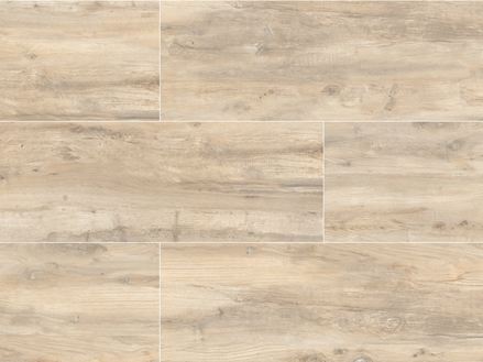 Feinsteinzeug-Fliesen in Holzoptik Canada Sky von oben