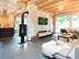 Wohnzimmer im Skandi-Stil mit Schiefer Grey Slate