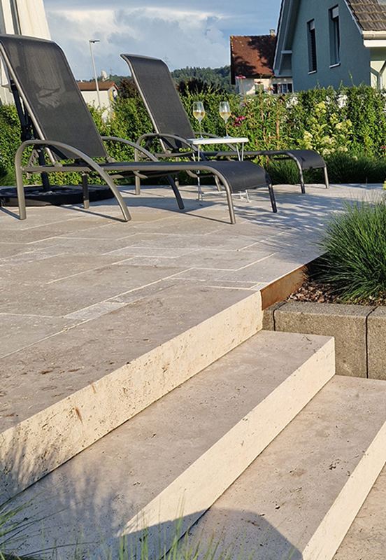 Fliesen Travertin Classic Country Flur