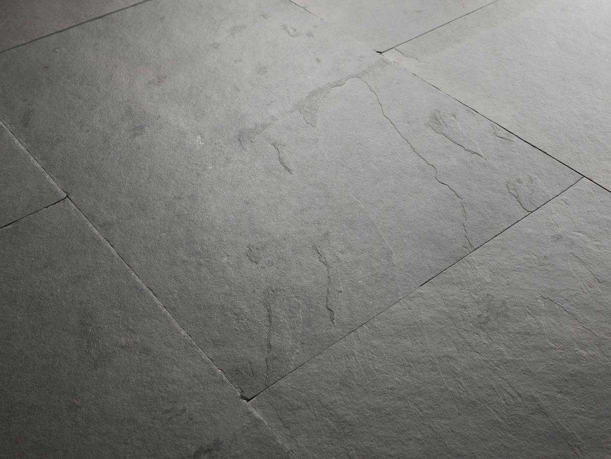 Schiefer Grey Slate fein gespalten