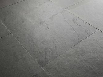 Schiefer Grey Slate fein gespalten