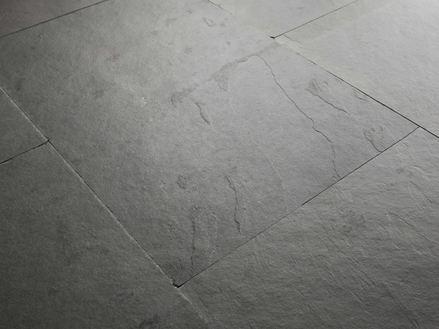 Schiefer Grey Slate fein gespalten