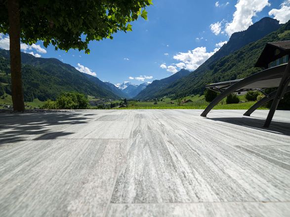 Blick von Schweizer Granitterrasse aus