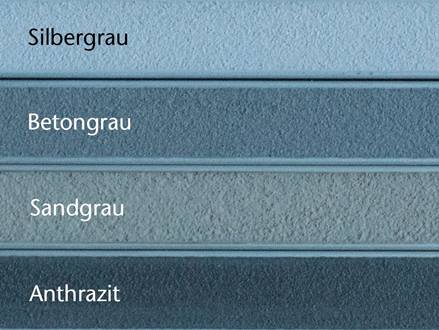 Verschiedene graue Fugenfarben im Vergleich