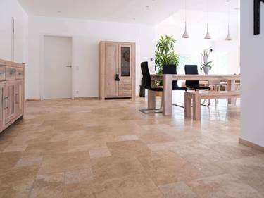 Travertinfliese Medium Stonenaturelle Traumhafte Natursteine